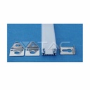 [VSD19964] ALUMINIO PERFIL SUPERFICIE CON DIFUSOR PLANO OPAL