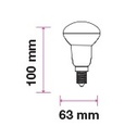 [VSD284] BOMBILLA LED 8W CHIP SAMSUNG E27 R63 POLICARBONATO / BLANCO NATURAL