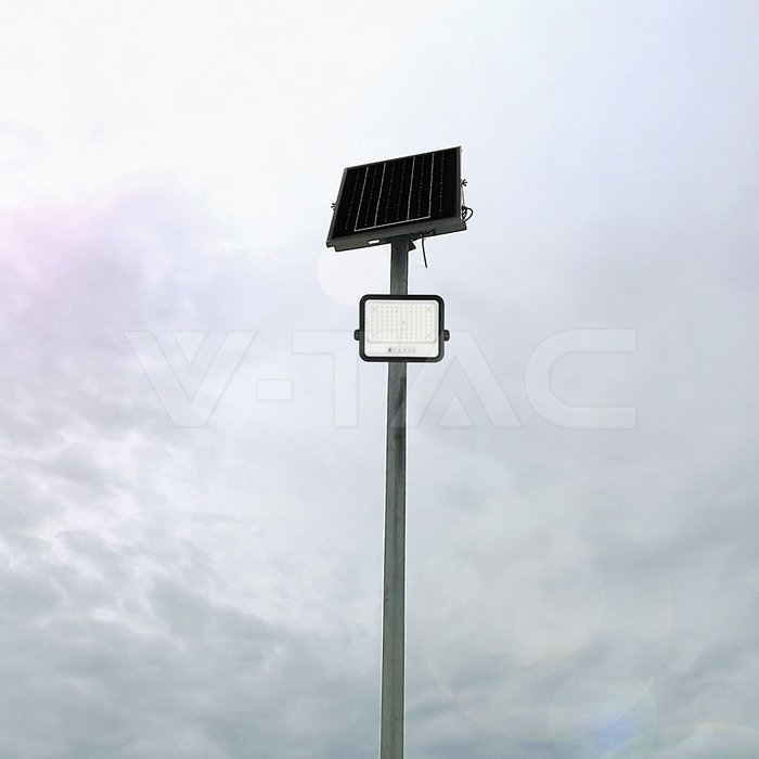 200W Proyector LED Solar 2000K-8000K Cuerpo Negro Indicador de batería-extra-13.webp