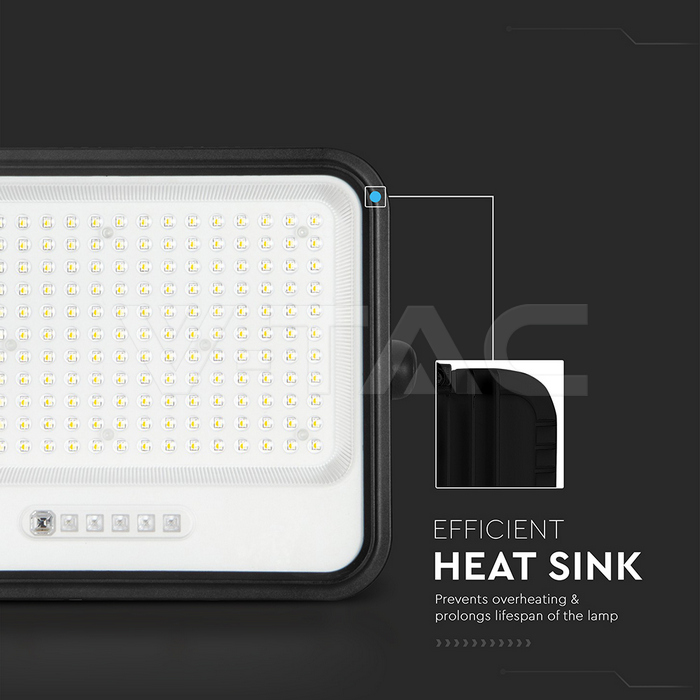 400W Proyector LED Solar 2000K-8000K Cuerpo Negro Indicador de batería-extra-3.webp