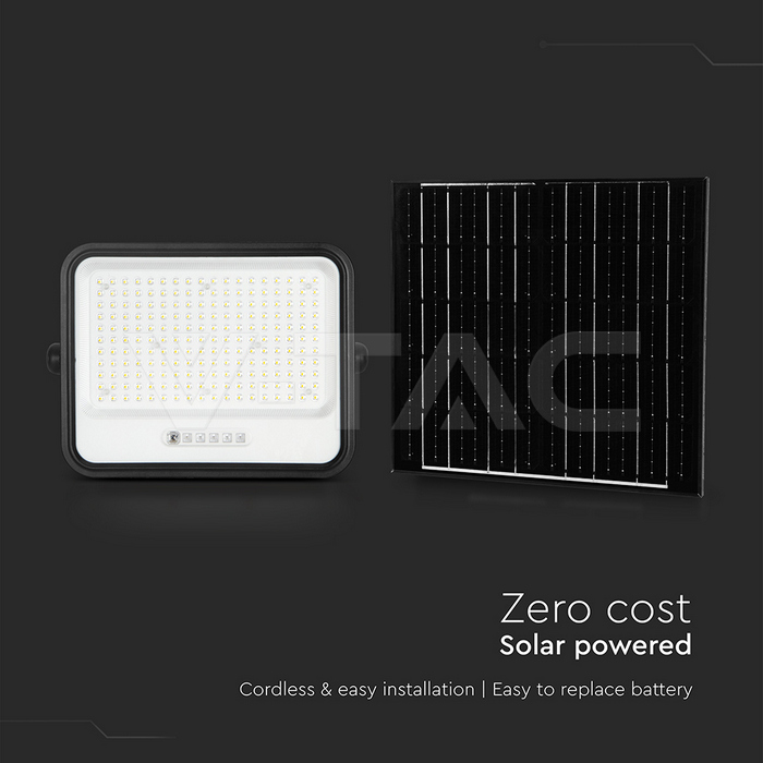 400W Proyector LED Solar 2000K-8000K Cuerpo Negro Indicador de batería-extra-4.webp