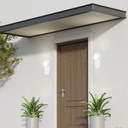 [VS46816] V-TAC Aplique de pared con conexión para focos G9*1 (máx. 5W) en metal y cristal, color negro IP20