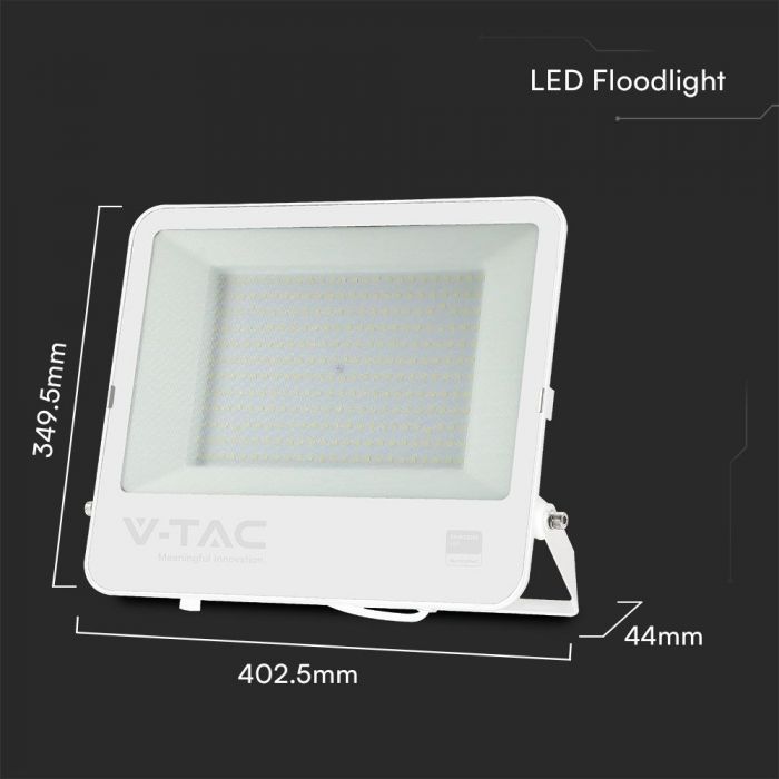 Proyector LED 200W SMD SAMSUNG CHIP Cuerpo Blanco 6400K