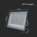 Proyector LED 100W cuerpo gris 8150Lm 3 en 1 CCT