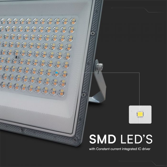 Proyector LED 100W cuerpo gris 8150Lm 3 en 1 CCT