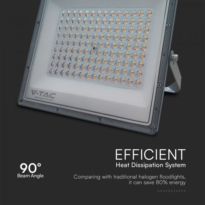 Proyector LED 100W cuerpo gris 8150Lm 3 en 1 CCT