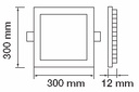 [VSD1444] PANEL LED 24W PREMIUM CHIP SAMSUNG CUADRADO 4000K