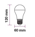 [VSD14958] BOMBILLA LED 10W E27 A60 CRI >95 POLICARBONATO 2700K