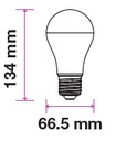 [VSD14966] BOMBILLA LED 12W E27 A60 POLICARBONATO CRI 95+ 4000K