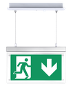 [VS16400] LED CARTEL EMERGENCIA COLGANTE DE EMPOTRAR 2W 24H
