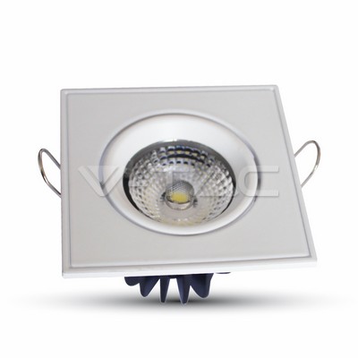 [VS2252] 5W LED DOWNLIGHT COB CUADRADO BLANCO 3000K