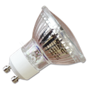 [VSD3302] BOMBILLA LED 5W GU10 CRISTAL CON LENTE 3000K