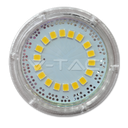 [VSD3302] BOMBILLA LED 5W GU10 CRISTAL CON LENTE 3000K