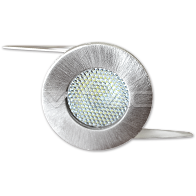 [VS9028] 1W LED DOWNLIGHT - REDONDO MINI ALUMINIO 3000K