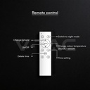 Plafón de diseño LED 30W/60W/30W Control remoto 3en1 Regulable Marrón-extra-5.webp
