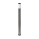 [VQ22689671] BALIZA DE JARDÍN DE ACERO INOXIDABLE E27 110CM PIR SENSOR SATÉN-NÍQUEL IP44