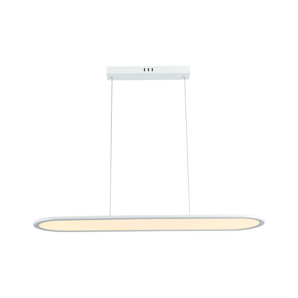 [VQ226100471] LÁMPARA COLGANTE LED 24W (80*100CM) CUERPO BLANCO 4000K