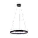[VQ226100521] LÁMPARA COLGANTE LED DE DISEÑO 19W NEGRA 3000K