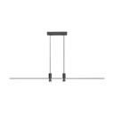 [VQ226100601] LÁMPARA COLGANTE LED 19W DE DISEÑO NEGRA 3000K