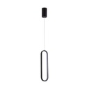 [VQ226100751] LÁMPARA COLGANTE LED 13W (40CM) 4000K CUERPO NEGRO