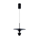 [VQ226100831] LÁMPARA COLGANTE LED 9W DE DISEÑO (30X320X100CM) NEGRA 3000K