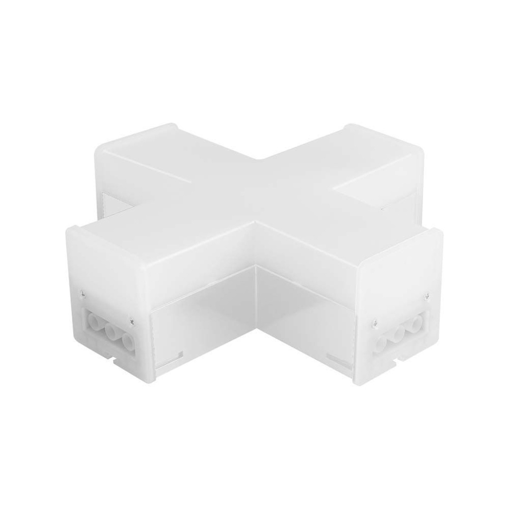 [VQ226101431] CONECTOR X  LUMINARIA LINEAL SUPERF CUERPO BLANCO 6500K