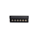 [VQ226102571] FOCO LINEAL MAGNÉTICO LED 5W CUERPO NEGRO AJUSTABLE 4000K