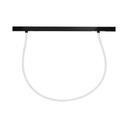 [VQ226102761] LUMINARIA PARA CARRIL MAGNÉTICO INTELIGENTE LED 23W TUBO FLEXIBLE 2M REGULABLE CUERPO NEGRO CCT