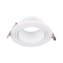 [VQ226102961] ARO PARA GU10 HIERRO+POLICARBONATO CUERPO BLANCO