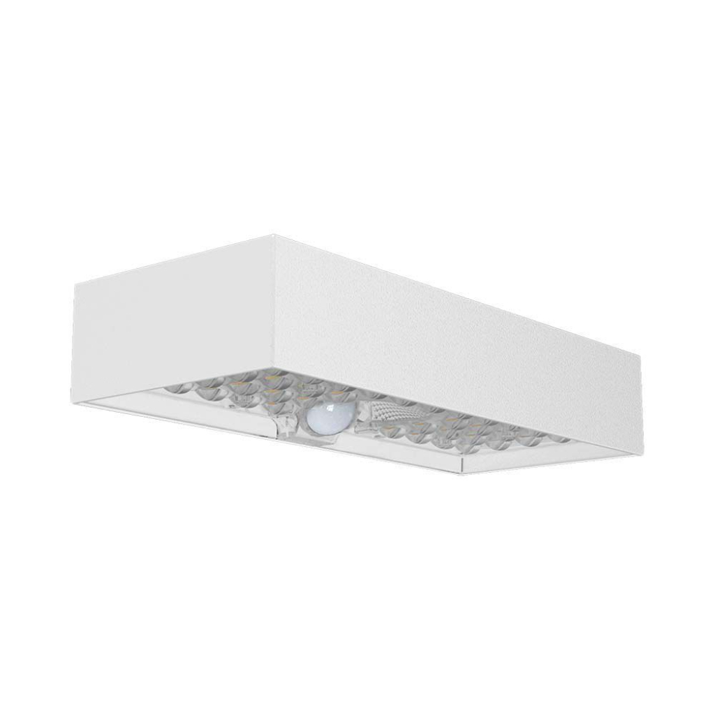 [VQ226103081] APLIQUE DE PARED SOLAR LED 6W FORMA LADRILLO BATERÍA DE LITIO 4000K
