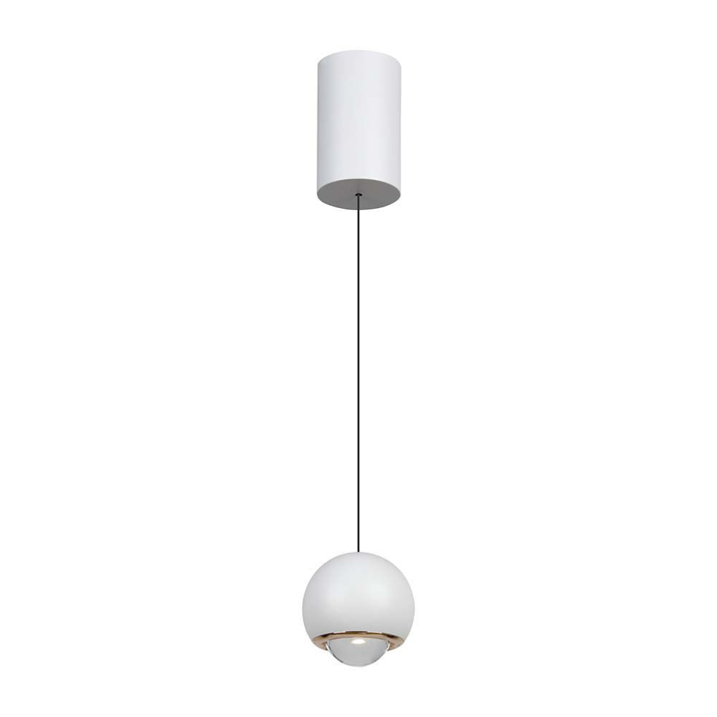 [VQ226103421] LÁMPARA COLGANTE LED 5W CUERPO BLANCO 3000K