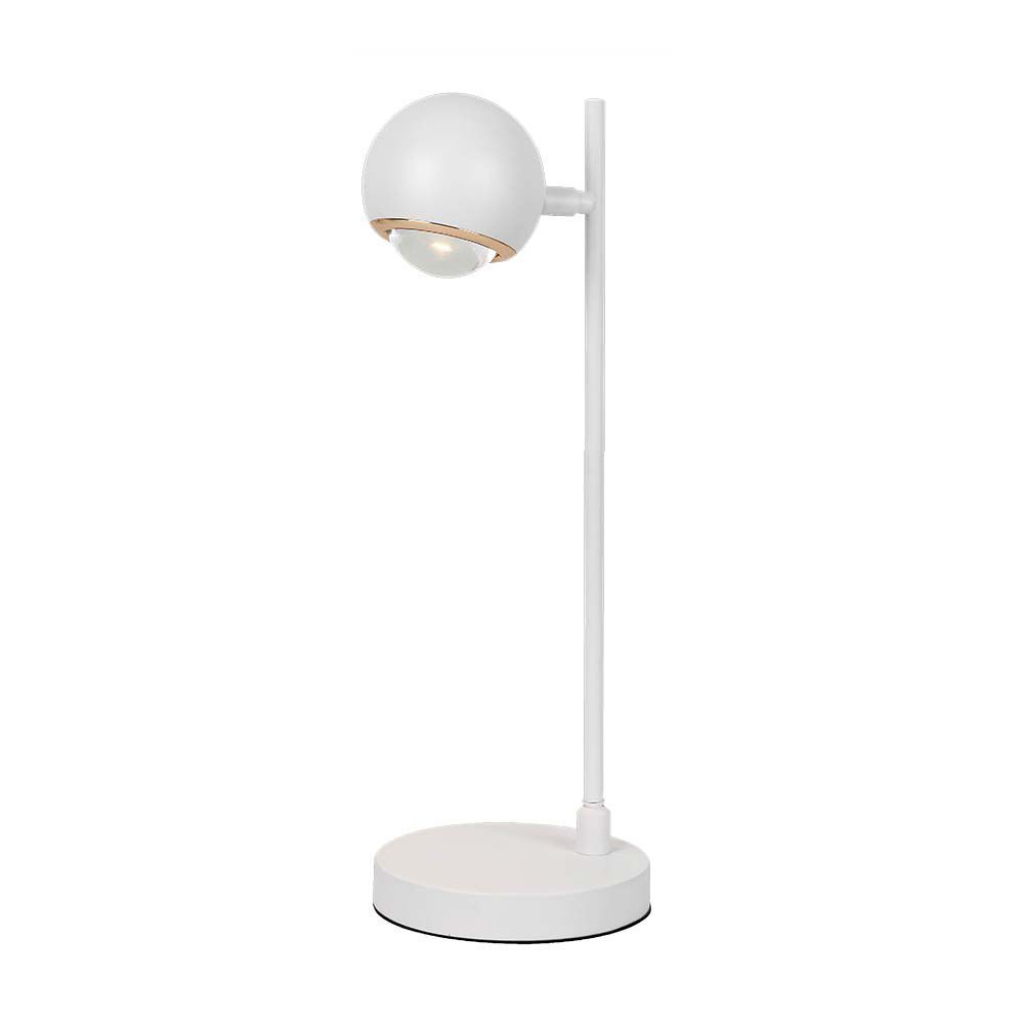 [VQ226103461] LÁMPARA DE MESA LED 6W CUERPO BLANCO 3000K