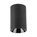 [VQ226103801] APLIQUE DE SUPERFICIE GU10 REDONDO CUERPO NEGRO