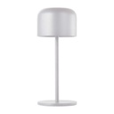 [VQ226104491] LÁMPARA DE MESA LED 2200MAH BATERÍA D86*H210MM CUERPO NEGRO IP54 2700K+5700K