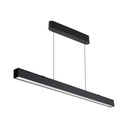 [VQ226104681] LÁMPARA COLGANTE LINEAL LED 40W CUERPO NEGRO IP20 CCT