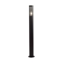 [VQ226104721] BALIZA DE JARDÍN E27 SOPORTE 1M ALTURA CUERPO NEGRO IP44