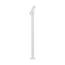 [VQ226104761] BALIZA CON FOCO 'SPOT' LED 2X2.6W 2 VÍAS (129X159X1000MM) CUERPO BLANCO IP44 3000K