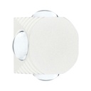 [VQ226105911] APLIQUE LED 4W 4 LADOS CUERPO BLANCO IP54 4000K