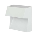 [VQ2261214021] BALIZA PARED LUZ INDIRECTA LED 3W CUERPO BLANCO 3000K