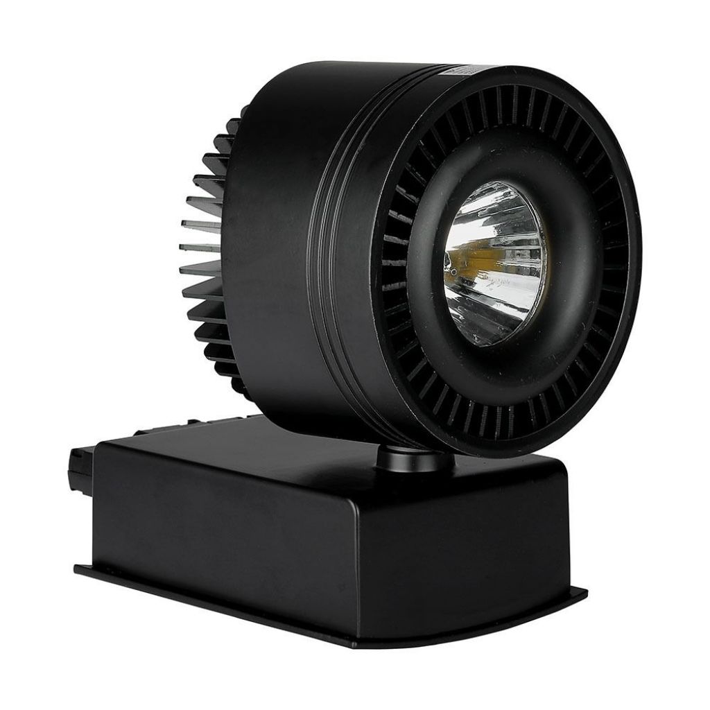 [VQ22612351] FOCO DE CARRIL LED 33W COB CRI>95 CUERPO NEGRO 5000K