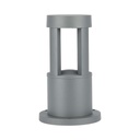 [VQ2261283211] BALIZA DE JARDÍN LED 10W CUERPO GRIS ALTURA 25CM 6400K