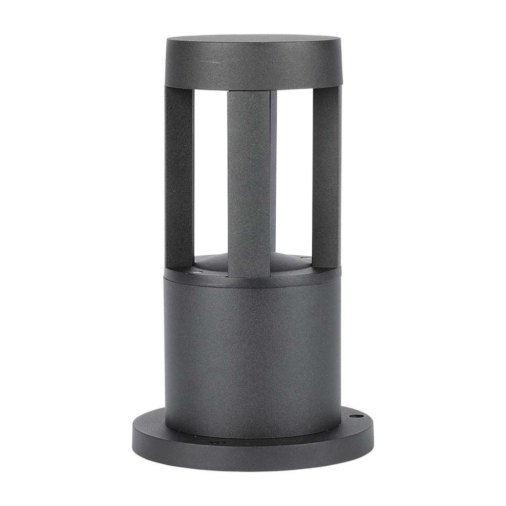 [VQ2261283241] BALIZA DE JARDÍN LED 10W LED CUERPO NEGRO ALTURA 25CM 6400K