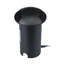 [VQ22614681] BALIZA PARA EMPOTRAR EN SUELO 1W CUERPO NEGRO 2 DIRECCIONES 6500K