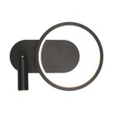 [VQ226149801] APLIQUE LED DE DISEÑO 14W 250*100*180MM CUERPO NEGRO 4000K