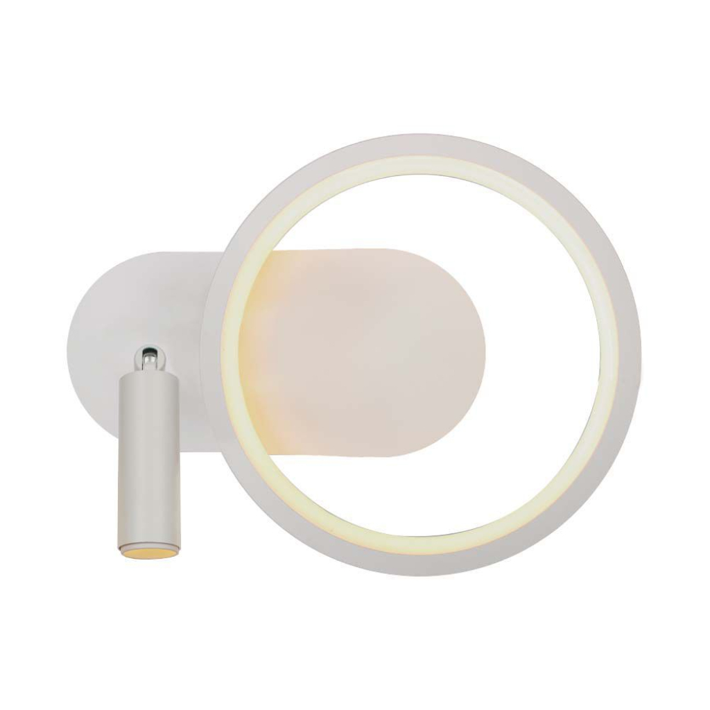 [VQ226149821] APLIQUE DE DISEÑO LED 14W 250X100X180MM CUERPO BLANCO 4000K