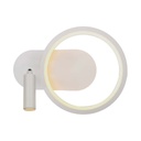 [VQ226149821] APLIQUE DE DISEÑO LED 14W 250X100X180MM CUERPO BLANCO 4000K