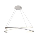 [VQ226149861] LAMPARA DE TECHO COLGANTE LED 48W 800X1200MM TRIAC CUERPO BLANCO 3000K REGULABLE