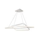 [VQ226149881] LÁMPARA COLGANTE DE METAL DE DISEÑO LED DE 50 W 600 X 600 X 1200 MM BLANCA 3000 K REGULABLE