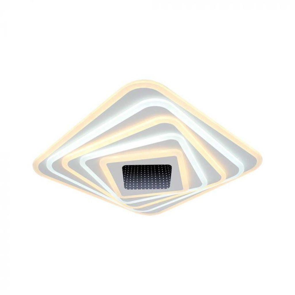 [VQ226153561] PLAFÓN LED 150W ELEGANTE DE DISEÑO CONTROL REMOTO 3000K+6000K REGULABLE