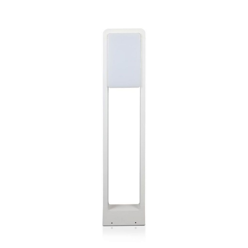 [VQ226201181] BALIZA DE JARDÍN LED 10W CHIP SAMSUNG CUERPO BLANCO IP65 6400K